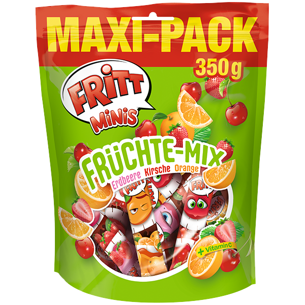 Minis Früchte-Mix Pouch 350g